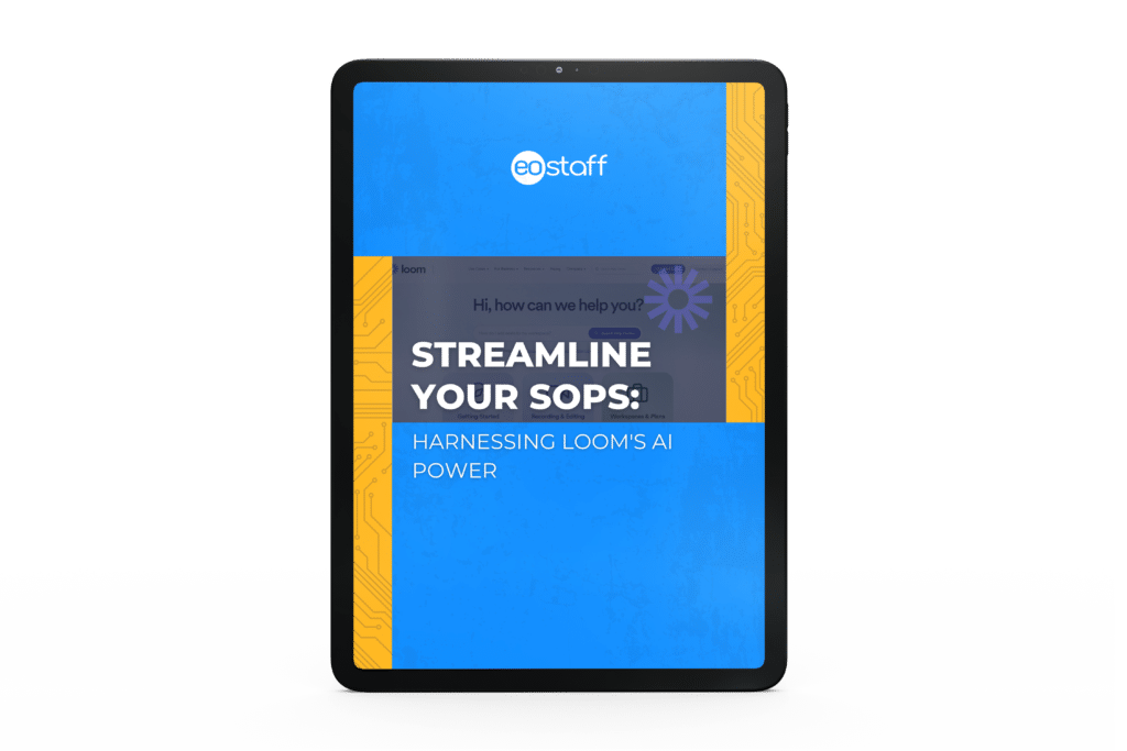 Streamline your SOPs Tablet mock-up