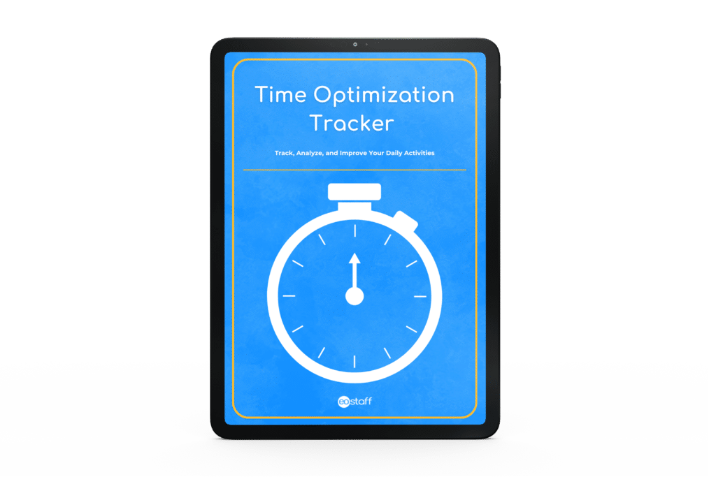Time Optimization Tracker Tablet